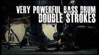 A Way To Have Very Powerful Bass Drum Double Strokes - James Payne
