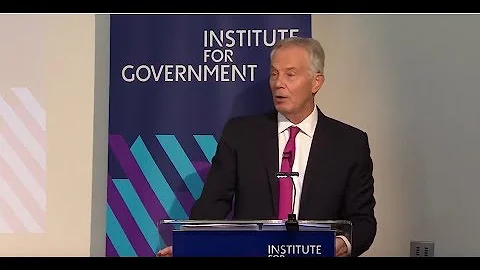 Former PM Tony Blair gives speech on Brexit - watch live