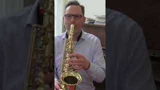 G-Dur auf dem Saxophon - Der G-Dur Dreiklang - Saxbrig Classics 028 #shorts