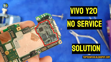vivo y20 no service solution
