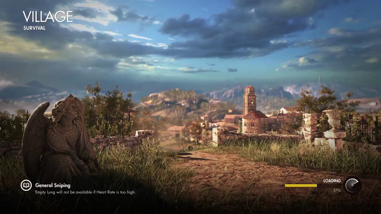 Sniper Elite 4 solo survival live-difficulty hard