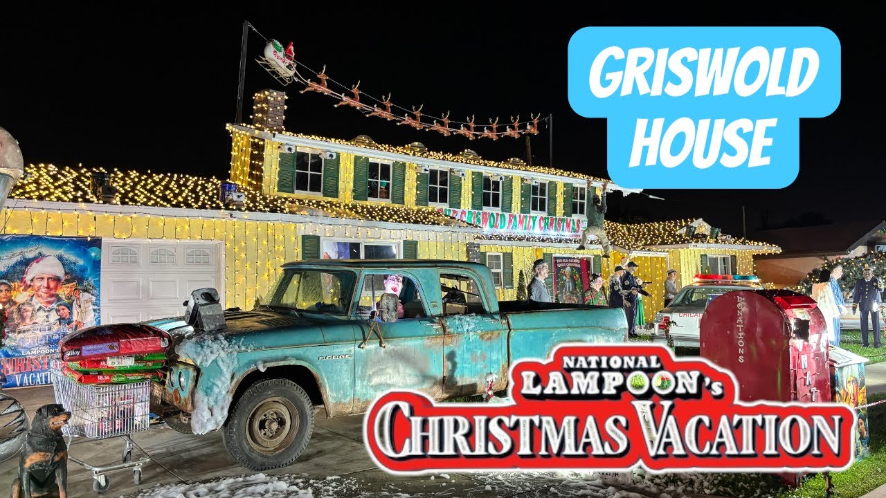 Griswold House in La Mirada | Christmas Vacation