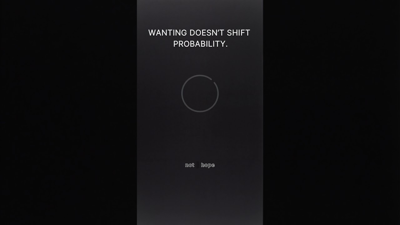 Wanting Doesn’t Shift Probability 