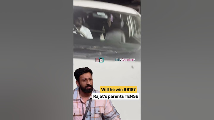 Rajat Dalal's parents spotted leaving set of Bogg Boss 18