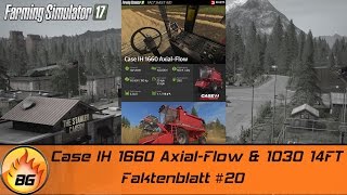 Ls17 - Faktenblatt Case Ih 1660 Axial-Flow & 1030 14Ft Gameplay Hd