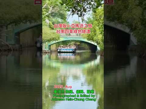 台灣版小亞馬遜之旅 ，台南四草綠色隧道.Tainan Sicao Green Tunnel，Taiwan’s Little Amazon.#台南四草綠色隧道 #台江國家公園 #四草綠色隧道