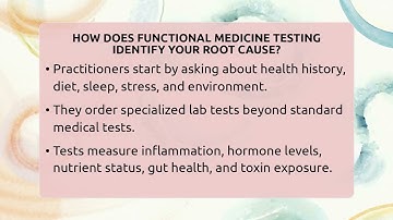How Does Functional Medicine Testing Identify Your Root Cause?