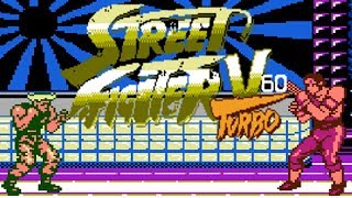 Street Fighter V Turbo 60 (Unl) (NES Pirate) - NES Longplay - Guile Walkthrough (NO DEATH RUN) screenshot 4