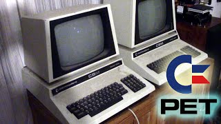 TWO Commodore PET powered after 30 years storage - Part1