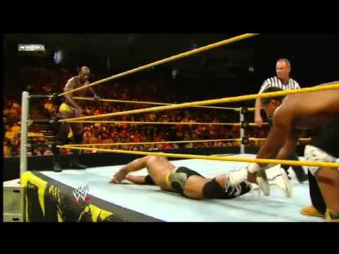 WWE NXT 20/9/11 Titus O'Neil and Percy Watson vs J...
