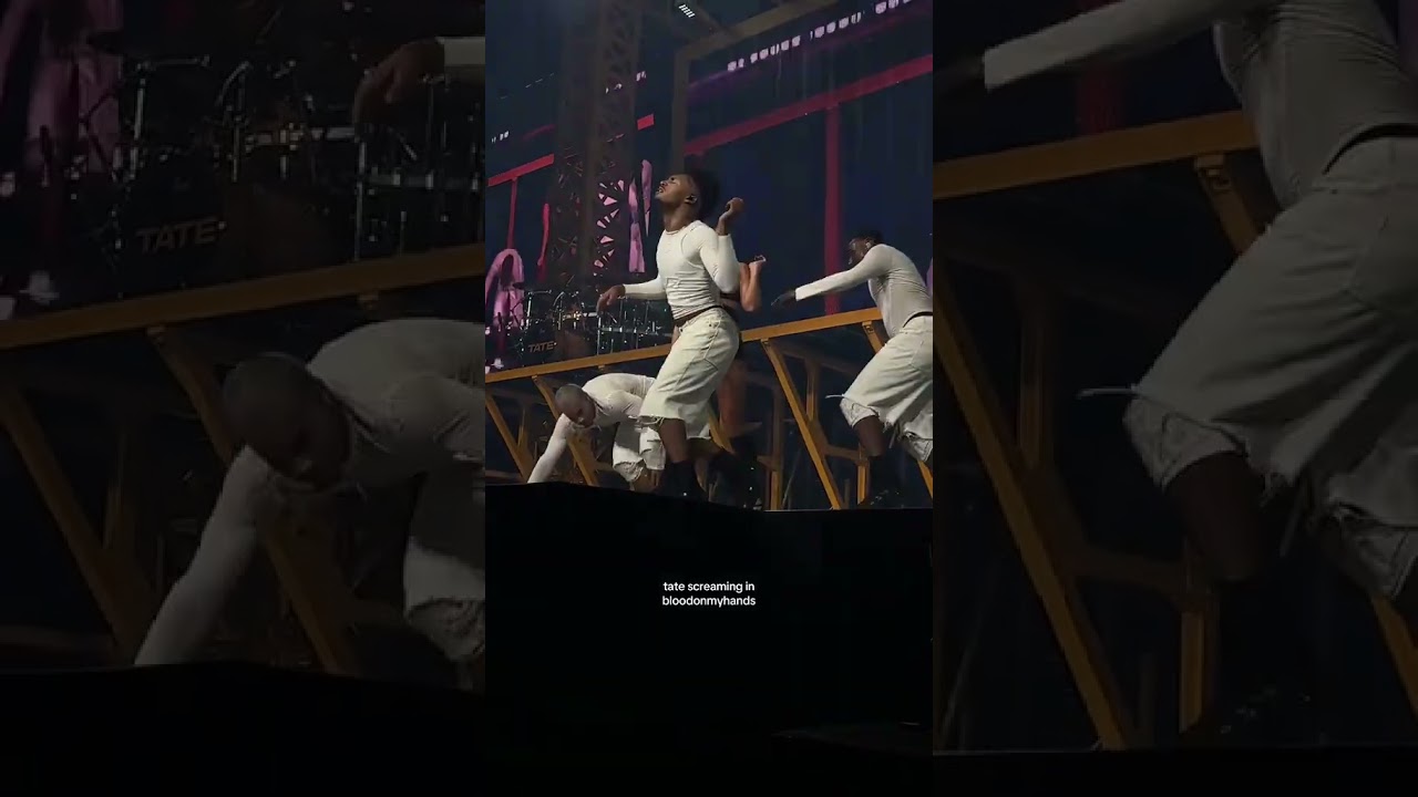 Tate McRae Performing BloodOnMyHands (Live: Los Angeles) 