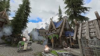 SkyrimSE Ultimate Whiterun With ENB