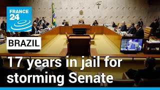 波索納洛支持者大鬧首都 3名被告遭判逾14年徒刑