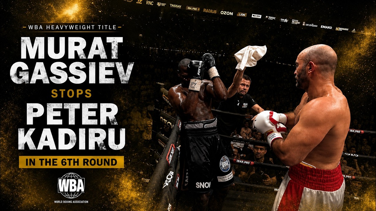 MURAT GASSIEV STOPS PETER KADIRU IN 6TH ROUND!! POST FIGHT REVIEW (NO FOOTAGE)
