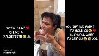 #Funny Video that will make you Laugh so Hard# 🤣  🤣 When love is like a FALSETEETH 🤣  🤣
