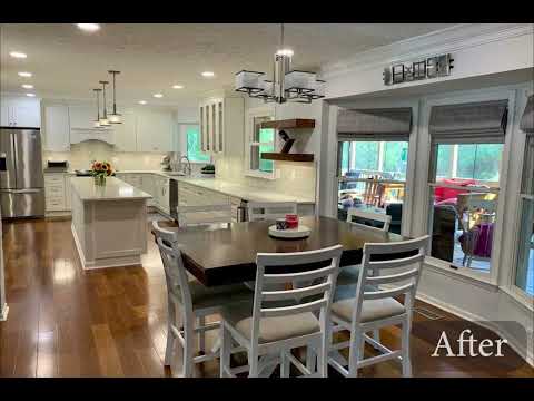 Before After Kitchen Remodel in Columbia MD