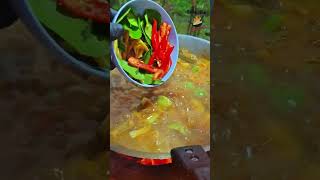 Fish &amp; Vegetable Soup 🐟🥕🥣 #food #shorts #soup
