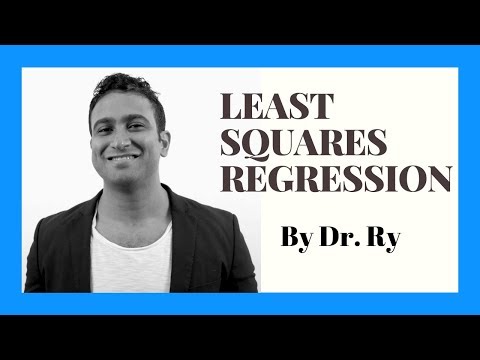 Least Squares Regression Tutorial | By Dr. Ry @Stemplicity
