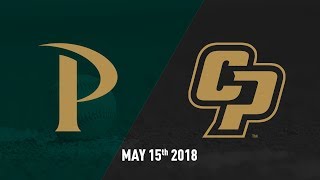 Cal Poly vs. Pepperdine, Baseball Highlights -- May 15, 2018