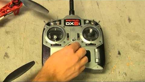 DJI Naza Flight Control v1.2 How-to for Spektrum DX6i , for DJI Multicopter 330,450,550