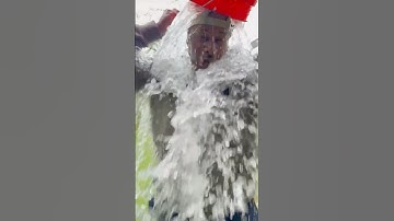 Ice Bucket Challenge with TWO Buckets: Grief and Homelessness | Mental Health Awareness Month 2025