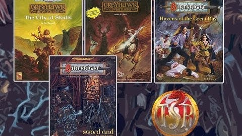 Game Geeks #220 Greyhawk and Birthright, Classic Dungeons & Dragons campaigns by TSR