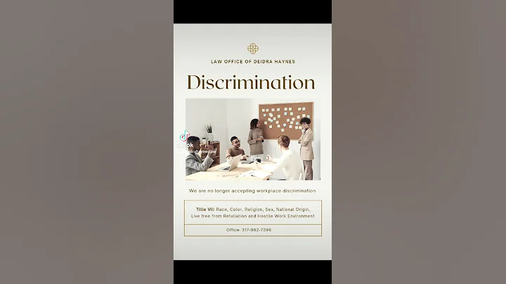 DISCRIMINATION free Cotact the Law Office of Deidr...