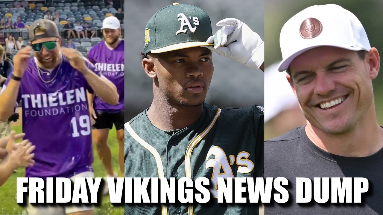 Minnesota Vikings News Dump (5.29.26) | Thielen Softball Game, No Kyler, Last OTA of the Week Today Minnesota Vikings News Dump (5.29.26) | Thielen Softball Game, No Kyler, Last OTA of the Week Today