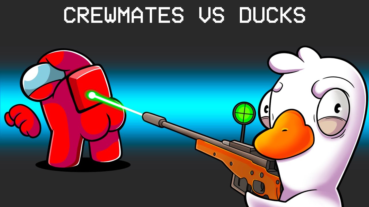 CREWMATES VS DUCKS! (Goose Goose Duck)
