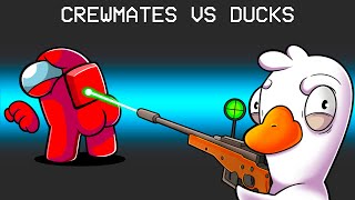 CREWMATES VS DUCKS! (Goose Goose Duck)