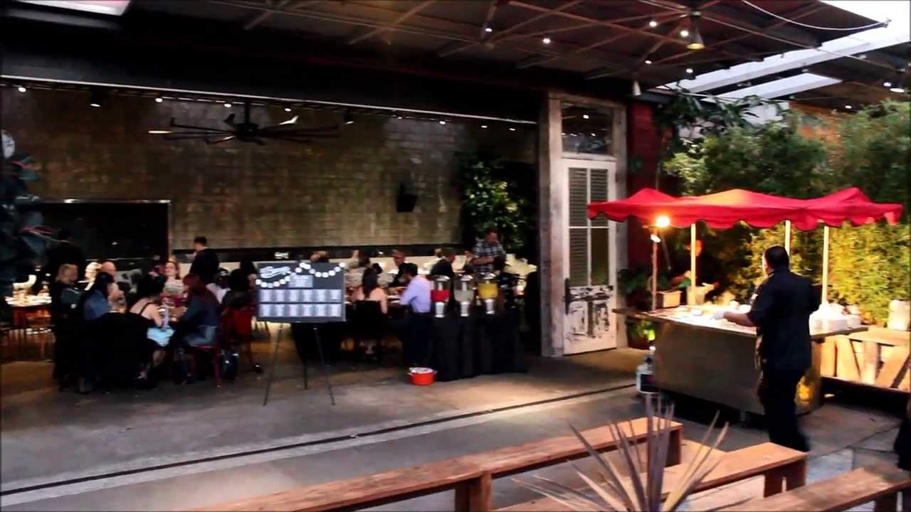 SoHo Taco Catering A Wedding At The Smog Shoppe (Culver City, CA)