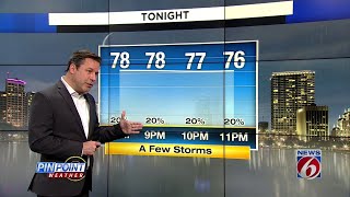 More tropical moisture means another wet day in Central Florida
