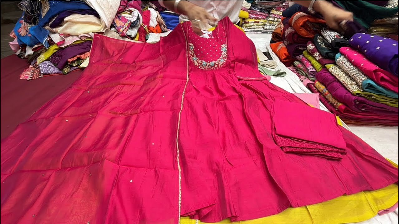 chickpet Bangalore wholesale designer kurtis||Single piece courier available 