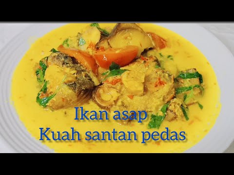 Resep Masak Ikan Asap Santan Pedas