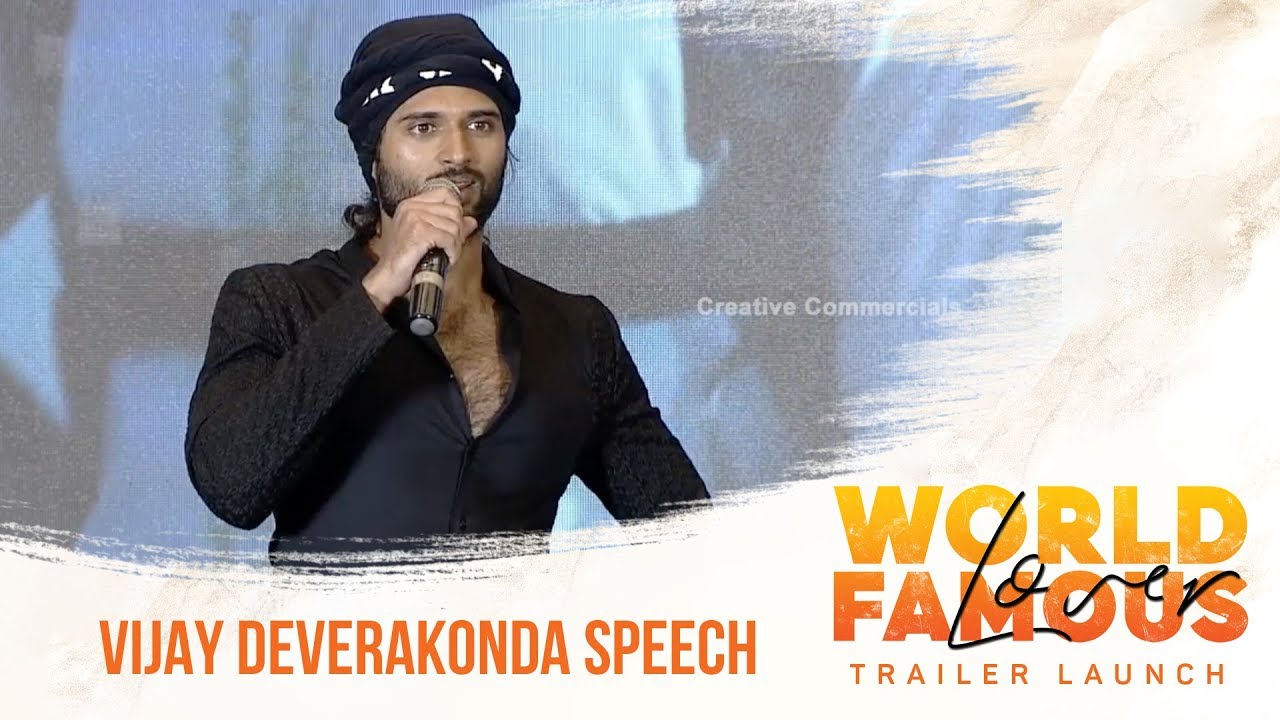 Vijay Deverakonda Speech @ World Famous Lover Trailer Launch