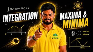 Integration + Maxima Minima 🔥 Full Concept in One Shot (NEET/JEE)