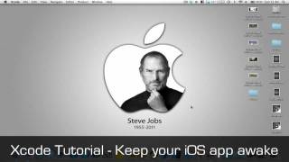 Xcode Tutorial - Keep your iOS app awake