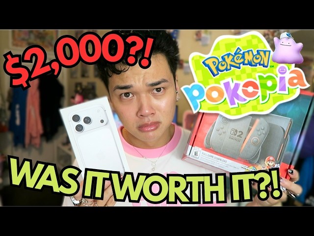 I Spent $2000 Just to Play Pokopia… (Switch 2 + iPhone 17 Pro