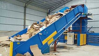 Automatic Baler Machine For Scrap Paper Hydraulic Presses Waste Paper Box Baler Machine