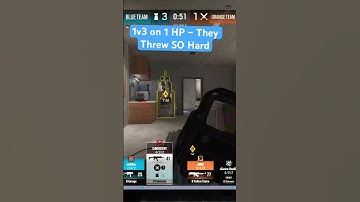 1v3 CLUTCH #howtogetbetteratrainbowsixsiege #r6hub #noxim #r6siege #rainbowsix #r6hub