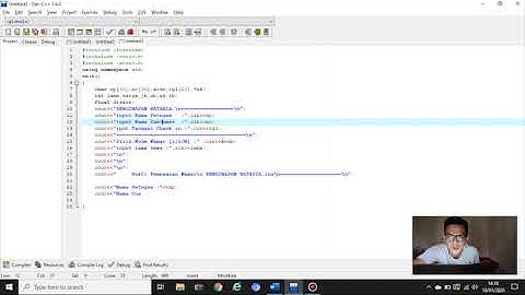 Program Booking Hotel C++