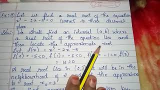 18MATDIP41.. Module-2( Introduction and Example on Newton Raphson method)