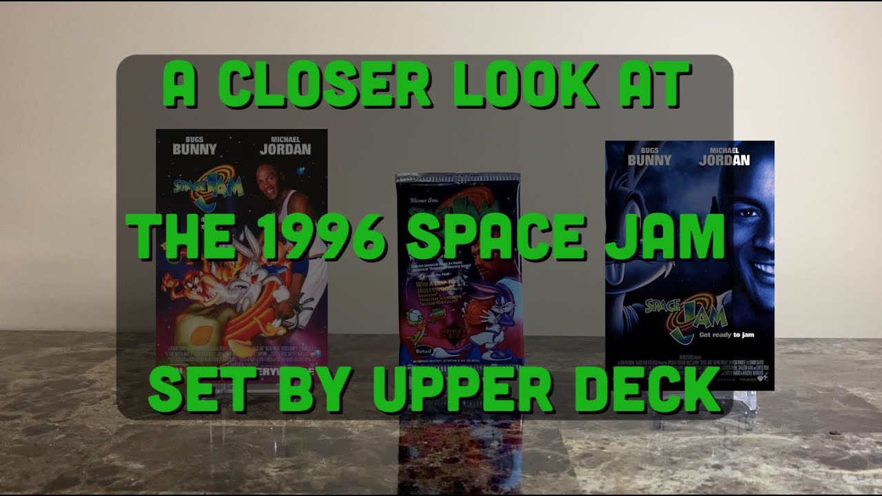 Michael Jordan Space Jam A closer look at the 1996 Upper Deck Set, Checklist Info (2021 Video)