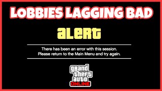 The GTA Online Servers Are Lagging Out Bad.. Will Rockstar Fix This?