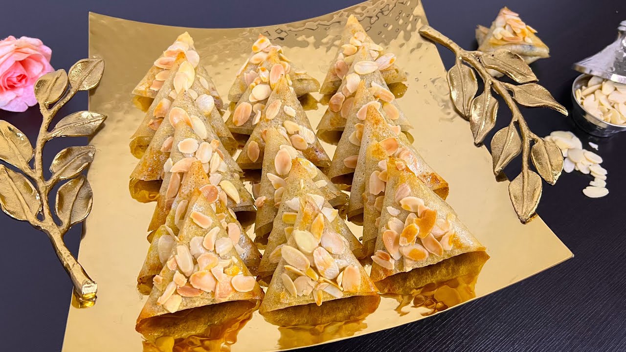 صمصة تونسية مالحة بطريقة ساهلة والبنة عالمية 🇹🇳🥰samsa salée