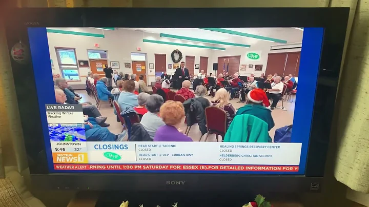 Spectrum News feature Phil Barrett and CP senior c...