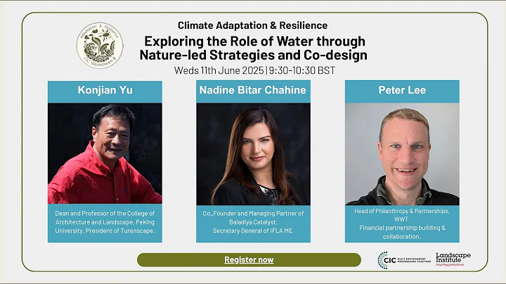 Adaptation & Resilience: Exploring the Role of Water through Nature-led Strategies and Co-design