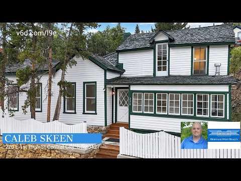 220 E 1st High St, Central City, CO home video tour