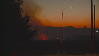 Wildfire prompting Level 3 (Go Now!) evacuations for town of Winona in Whitman County