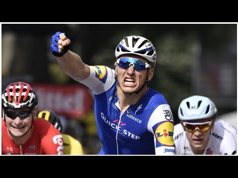 Video: Tour de France 2018: Fernando Gaviria gewinnt Etappe 1 und holt sich das erste Gelbe Trikot